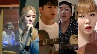 Yg Artist Covering Wayo- Bang Yedamtaeyang, Rosé, Junhoe,Yoon,And Suhyun