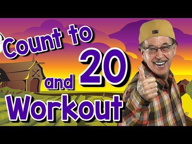 Count to 20 and Workout | Fun Counting Song for Kids | Count by 1's to 20 | Jack Hartmann class=