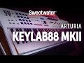 Arturia KeyLab 88 MKII Weighted Keyboard Controller Demo