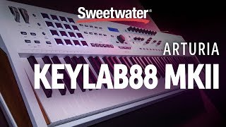 Arturia KeyLab 88 MKII Weighted Keyboard Controller Demo