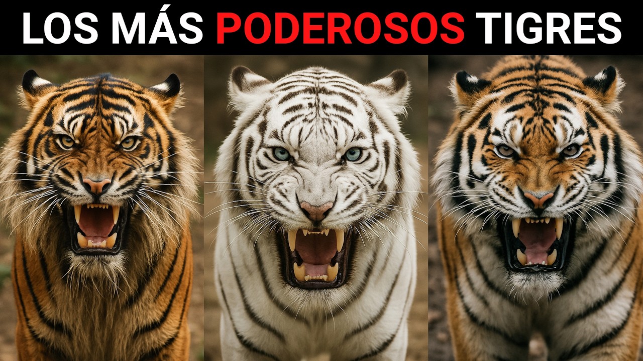Las Especies de Tigre Más Poderosas de la Historia