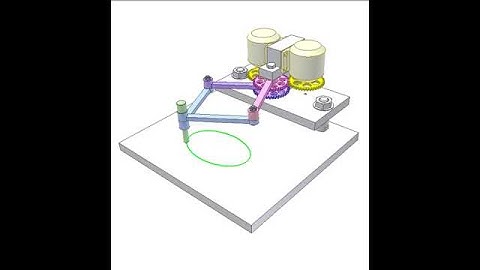 0223 - Five-bar parallel robot 2