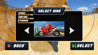 Mega Christmas Snow Ramp Santa Bike Stunts 2018 - Android Mobile Games 4 Kids screenshot 2
