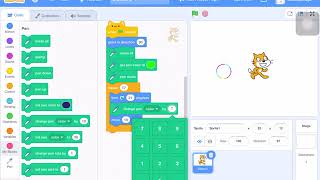 How to use pen tool  in scratch