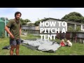 How To Pitch A Tent With Babies