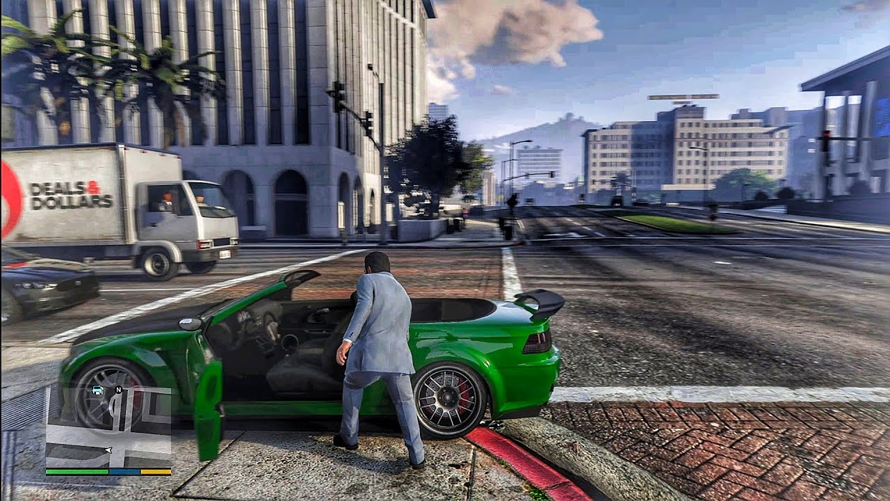 Grand Theft Auto V PS5 Free-roam Gameplay #1402