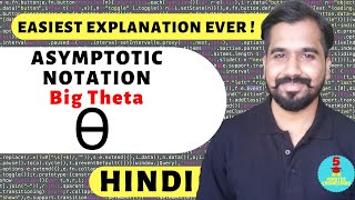 Asymptotic Notation : Big Theta Explained in Hindi l Design And Analysis Of Algorithm