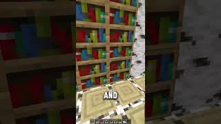 Hidden chest in minecraft tutorial! #minecraft #minecraftshorts