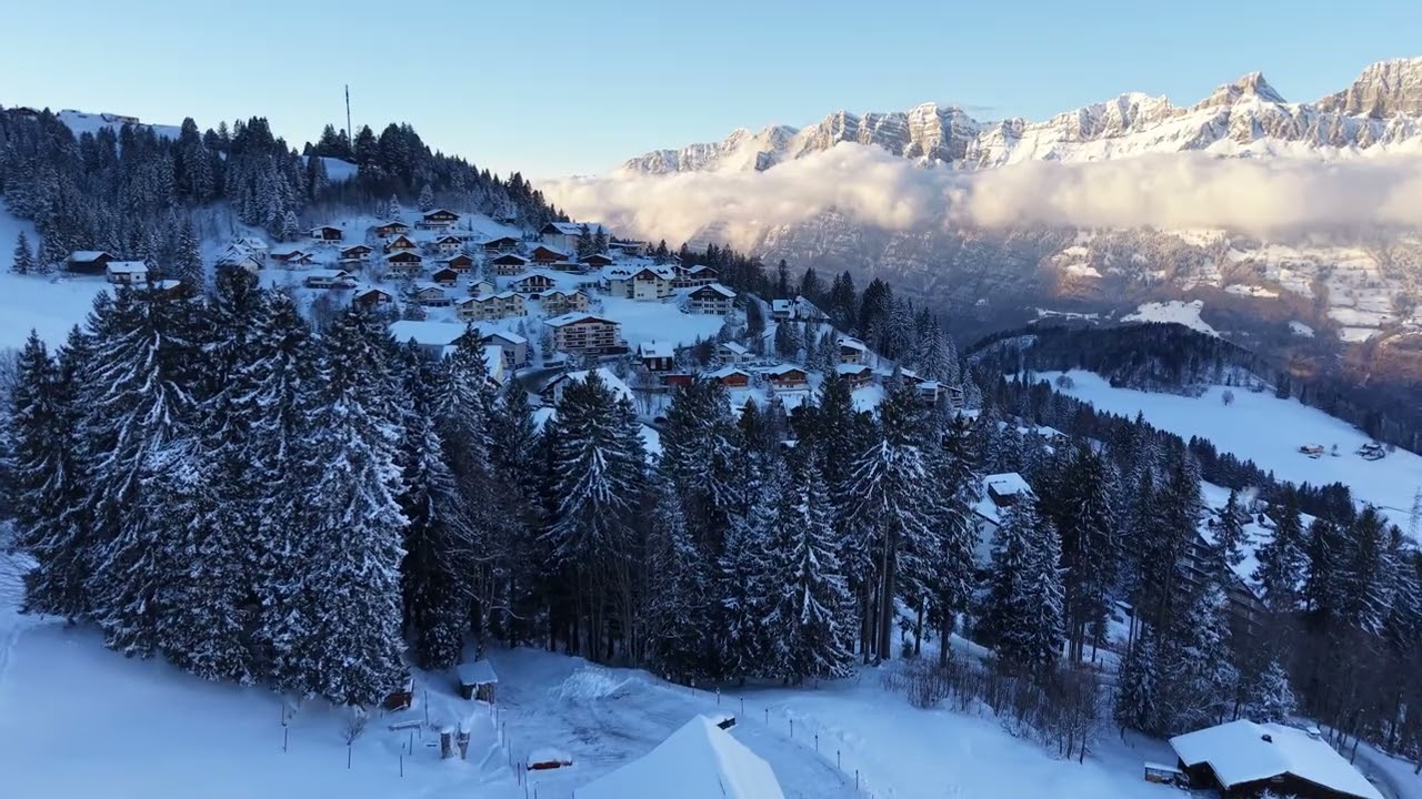 [CH] [drone] Flumserberg views