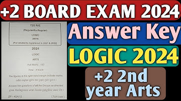 Logic Answer key 2024/+2 board exam 2024/Chse Learning Hoop/Class 12 Logic/Logic board question 2024