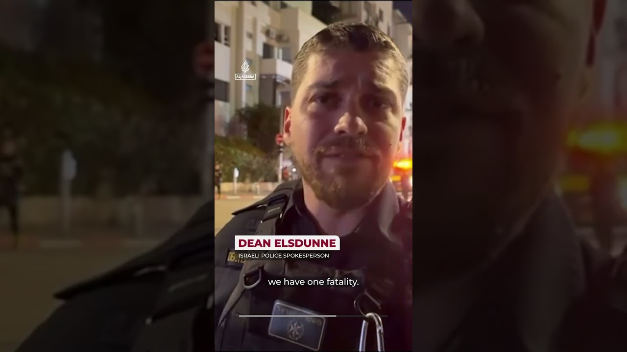 مقتل شخص جراء سقوط صواريخ إيرانية على منطقة تل أبيب