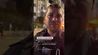 One Killed As Iranian Missiles Hit Tel Aviv Area