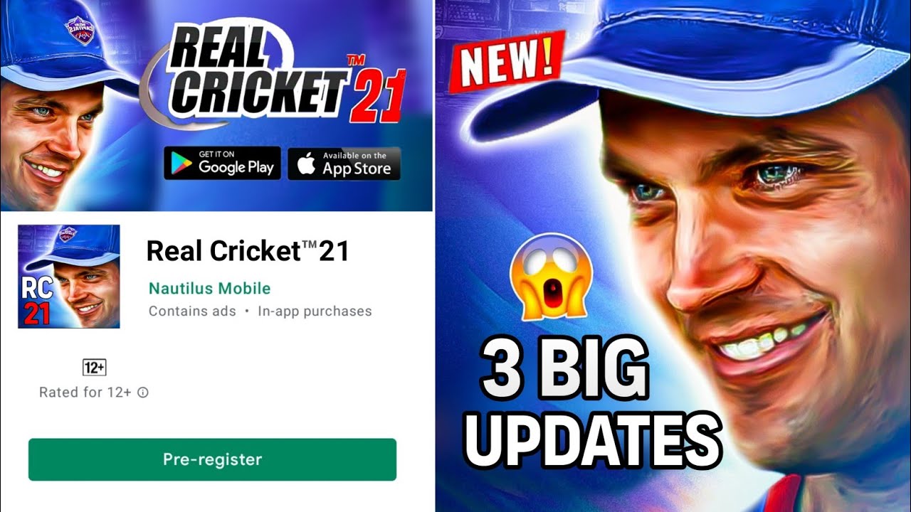 Real Cricket™21 Release Date| Real Cricket 21 Official Trailer| Career Mode,New Jersey,New UI |