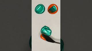 Orange + Teal Made an Icy Mint Chrome Color 🤯