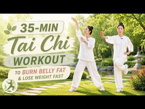 35-Min Tai Chi Workout to Burn Belly Fat & Lose Weight FAST