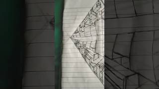 3 point changing perspective #drawing #drawingperspective #art @JADOKAR