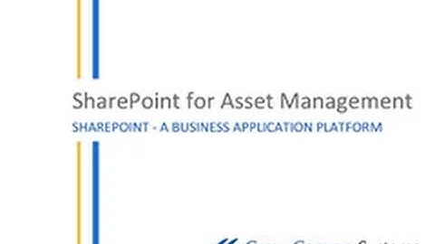 Microsoft Asset Management & Equipment Management in SharePoint Webinar