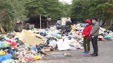 Hàng trăm tấn rác thải tồn đọng tại Hà Nội| VTC14