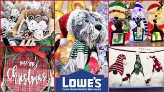 LOWES BROWSE WITH ME|BEAUTIFUL CHRISTMAS DECOR