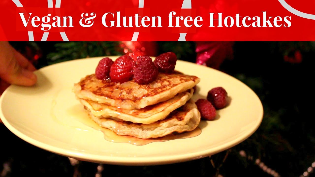 How to make vegan and gluten free hotcakes YouTube