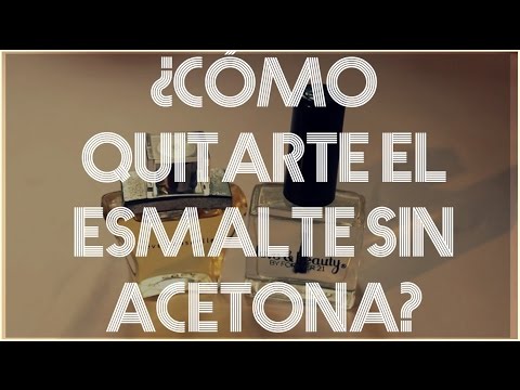 Video: ¿Tiene acetona el esm alte de uñas?