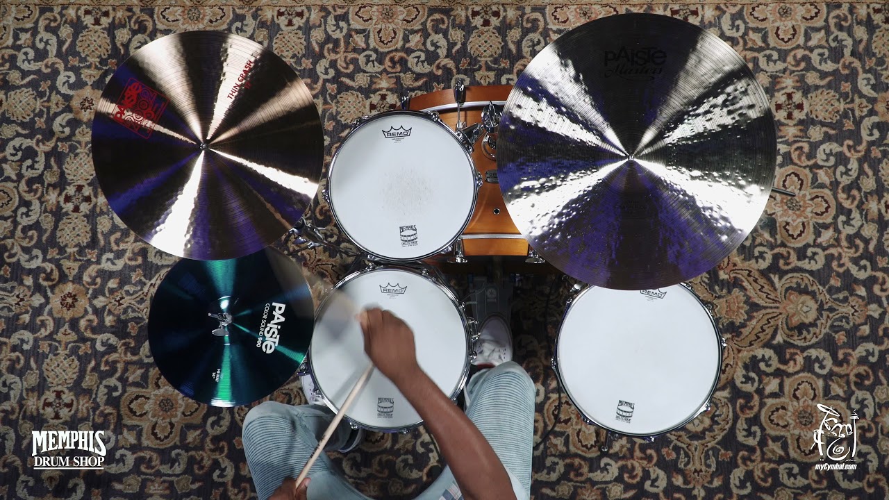 Guarda Paiste 14" Color Sound 900 Blue Hi-Hats - 855/1128g (1933714-1080921D) su YouTube Guarda Paiste 14" Color Sound 900 Blue Hi-Hats - 855/1128g (1933714-1080921D) su YouTube