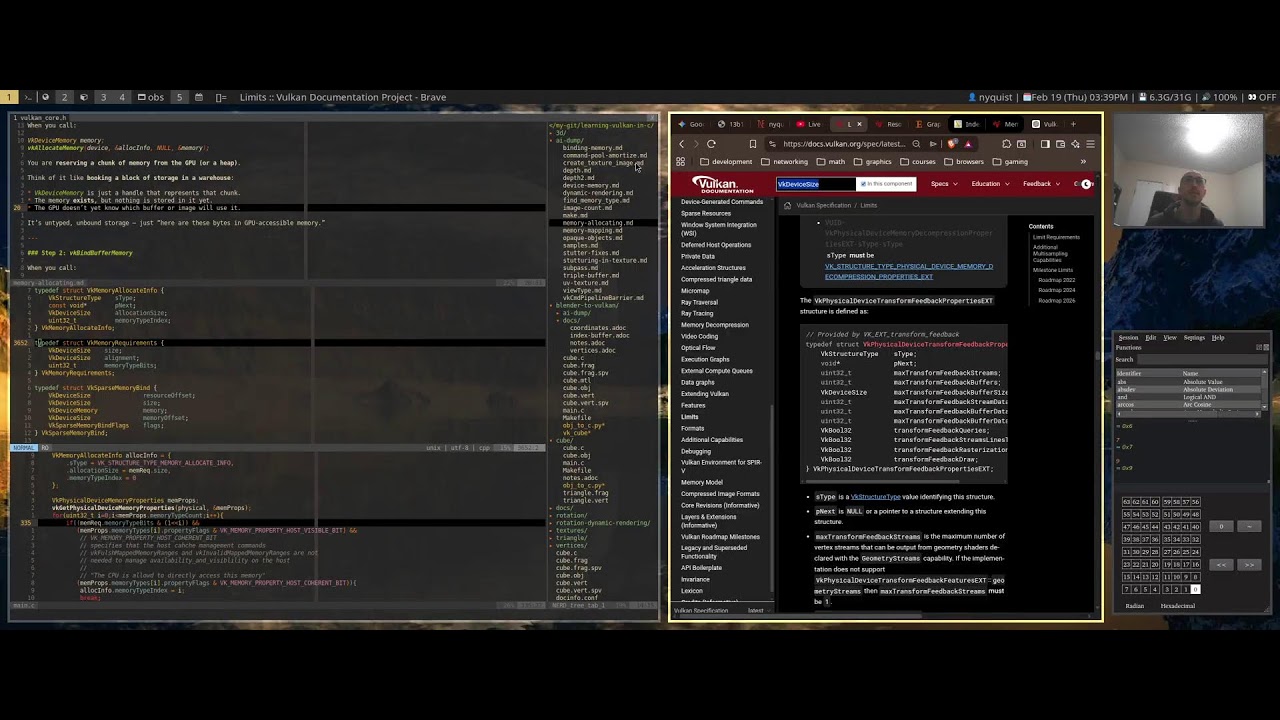 Learning Vulkan in C - YouTube