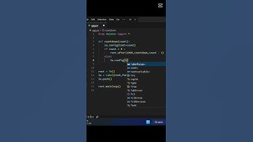 How you can make a Timer with python  #coding #programming #python #tkinter #timer #time