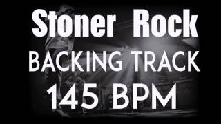 Stoner Rock Backing Track | D minor 145 BPM chords