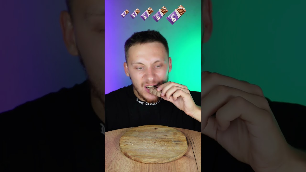 MILKA CHOCOLATE MUKBANG №.1  