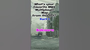 BEST MW3 MULTIPLAYER MAPS EVER (Part 1) 👀😱