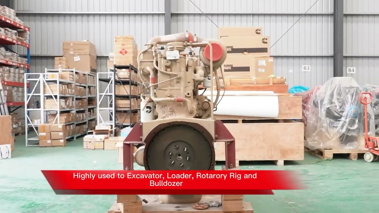 NT855 C400S10 Cummins Engine Assembly YouTube