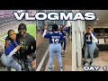 VLOGMAS 2022 | DAY 1 Stiff A$$ Birthday Wig , Bae Cooked For Me, + More | Army Barbie