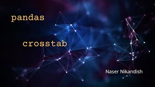 crosstab in pandas