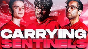 CARRYING THE SENTINELS BOYS IN RANKED !!!