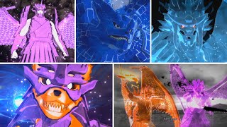 All Susanoo Awakenings \& Ultimate Jutsus! (4K 60fps) - Naruto Storm 4 Next Generations