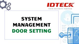 System management Door Setting