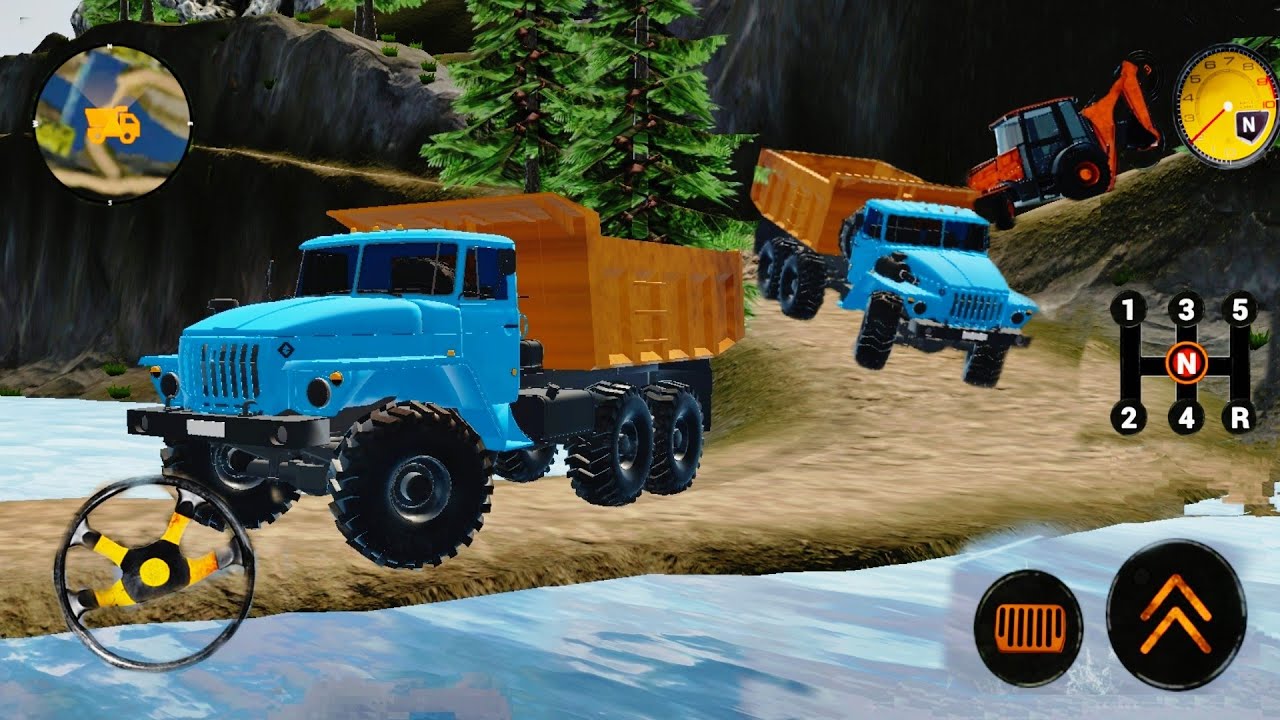 EPIC JCB AND TRUCK GAME || TRUCK GAME || BACKHOE LOADER JCB SIMULATOR