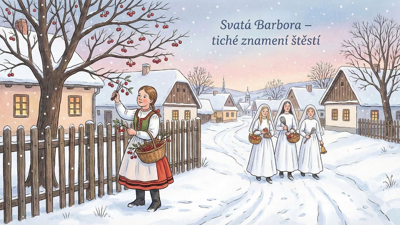 Barborky, větvičky a metly: Zapomenutý adventní svátek plný kouzel