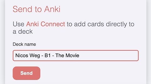 How to use Youtube2Anki with AnkiConnect