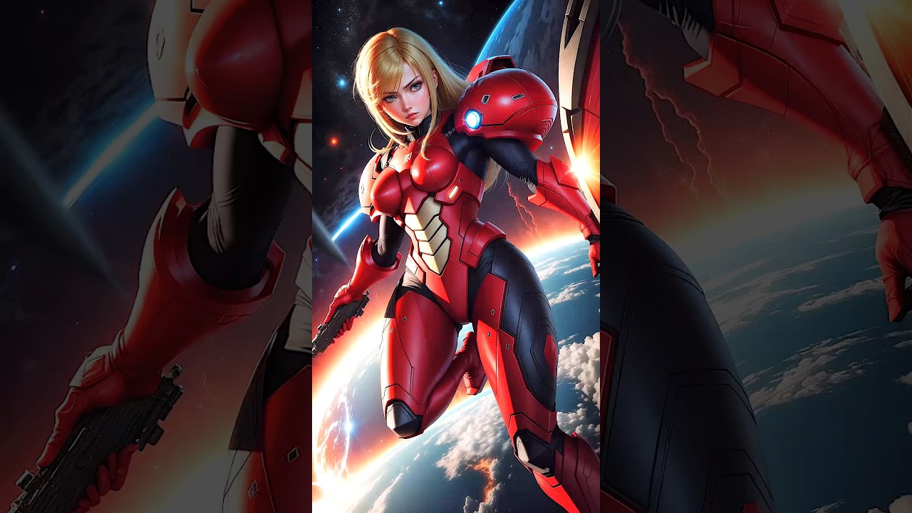 A.I. Samus to Zero Suit Samus Transformation 