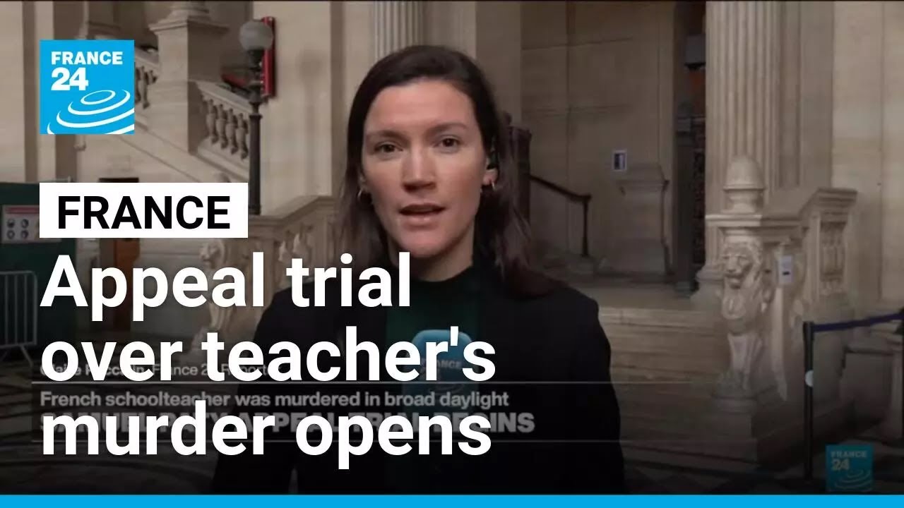 Appeal trial over 2020 teacher's beheading opens in France • FRANCE 24 English