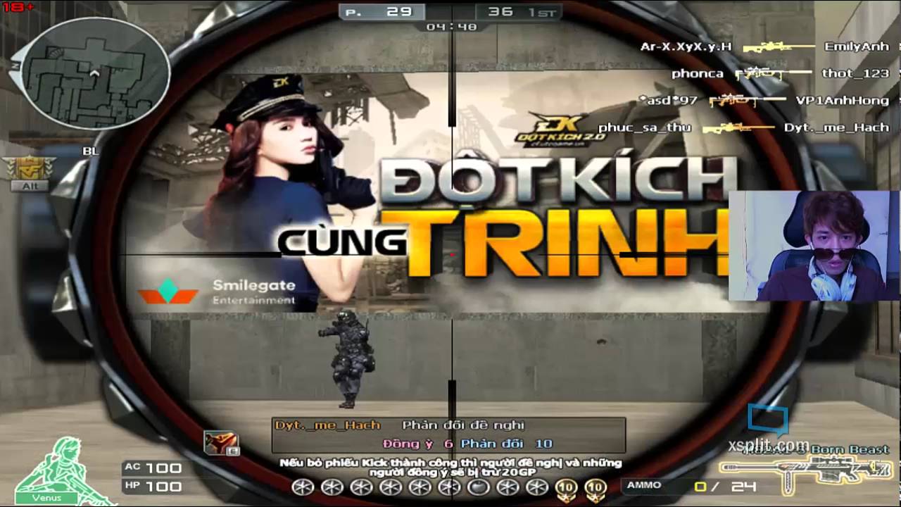 Bình Luận CF | Đấu Đơn Sniper - Nam Bán Cá Thể Hiện =)) ✔ bunny แปลว่า