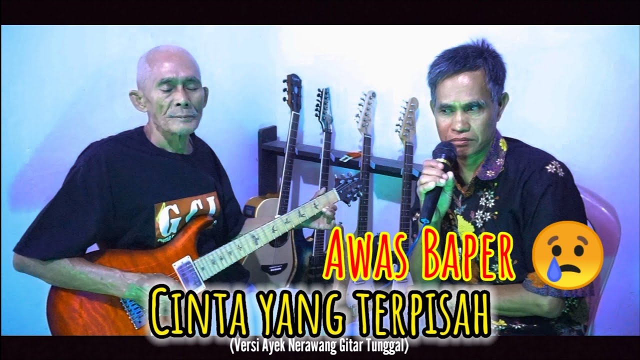 CINTA TERPISAH - GitarTunggal Kakek Hasimin dan Kamil || #Riburibu #empatlawang #LaguBatangHari