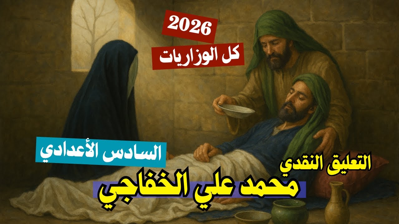 التعليق النقدي لمحمد علي الخفاجي | الادب الجزء الثاني  | السادس الأعدادي 2026 | المحاضرة 4