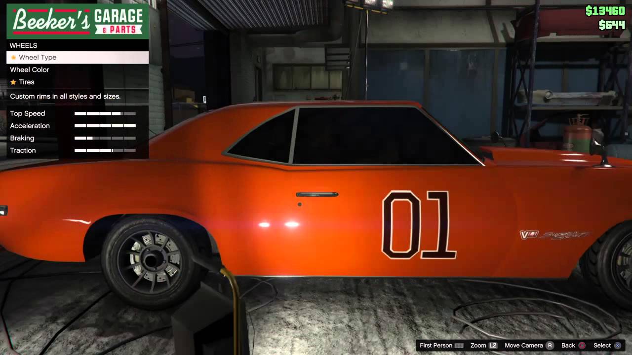 Custom Car Build [GTA V] General Lee! YouTube