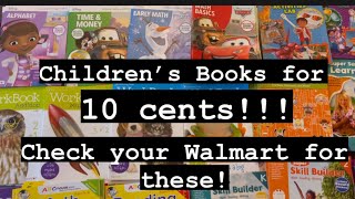 Children’s Books for 10 cents!!! Check your Walmart for these!