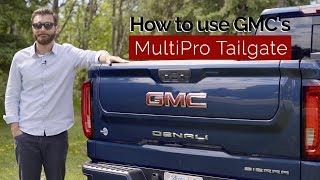 How to Use GMC's MultiPro Tailgate | Quick Tips