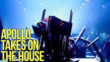 Apollo takes on the House Robots | Robot Wars Clips