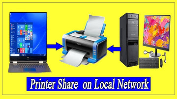 How To Share A Printer On Local Network | Multiple Computers Sharing |